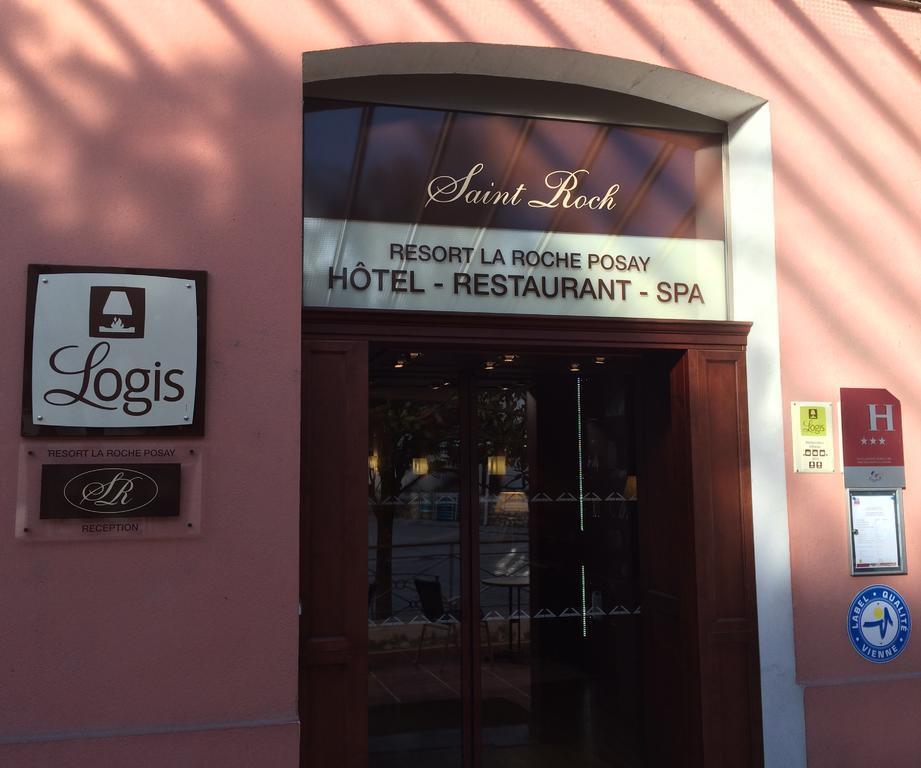 Logis Hotel Saint-Roch Pleumartin Exterior photo